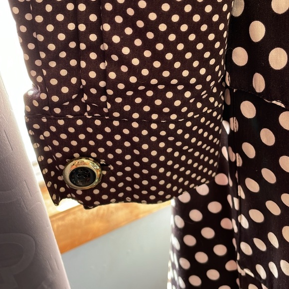 Vintage spring polka dot coat - Picture 7 of 17